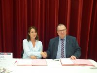 La CCI Val d’Oise et ITG Portage  renouvellent leur partenariat en faveur des entreprises. Du 19 au 25 juin 2019 à Cergy. Valdoise.  19H00